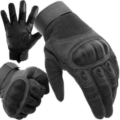 Тактически ръкавици L - черни Trizand 21769