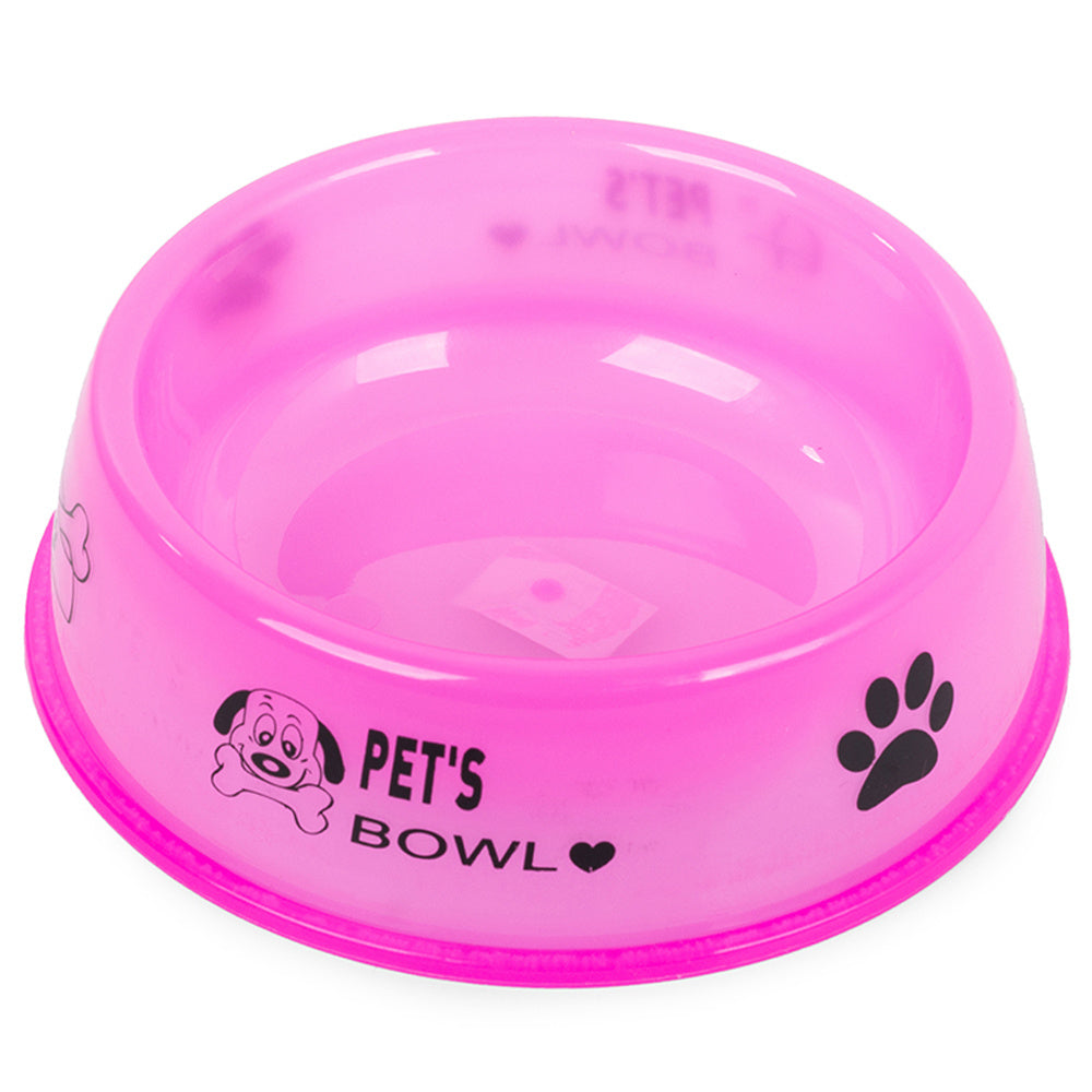Пластмасова купа за куче котка за вода 0.8л