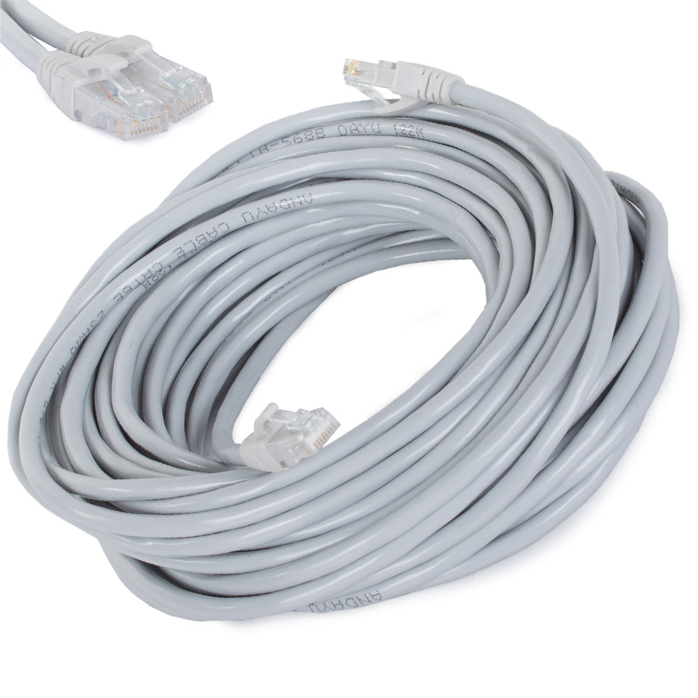 Lan cat6 rj45 усукана двойка Ethernet 15m мрежов кабел