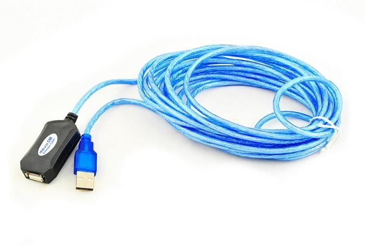 Удължителен активен кабел USB удължителен кабел 5m USB 2.0 повторител # 138 - ELIARD.BG