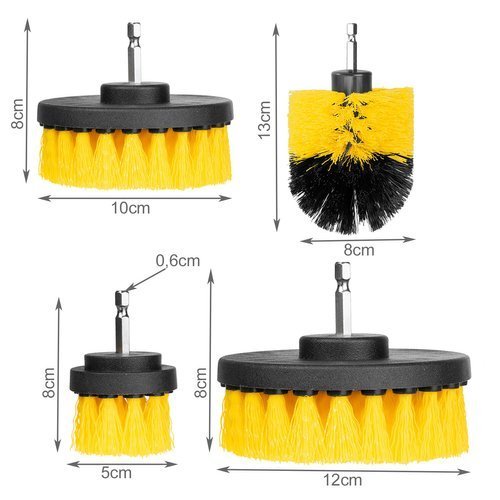 Четки за почистване на бормашина - 4 бр