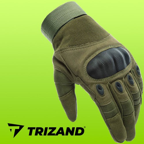 XL тактически ръкавици - каки Trizand 21772