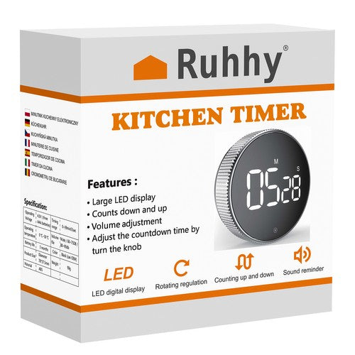 Електронен кухненски таймер Ruhhy 22052