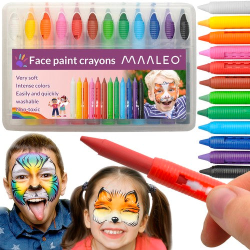 Моливи за рисуване на лице MAALEO 22150