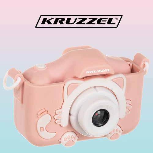 Розов цифров фотоапарат Kruzzel AC22296