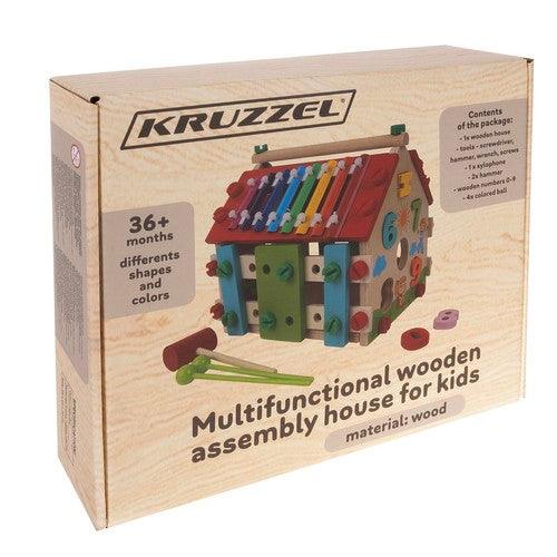 Дървена учебна къща Kruzzel 22564