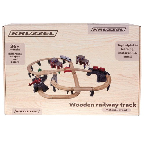 Дървена железница - влак Kruzzel 22754