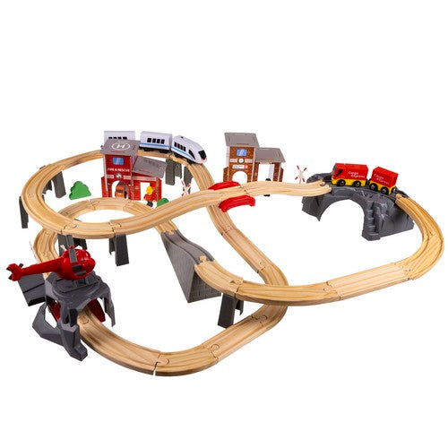 Дървена железница - влак Kruzzel 22754