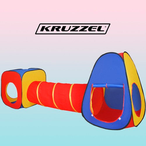 3в1 детска палатка Kruzzel 22523