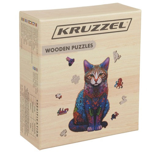 Дървен пъзел - пъзел Kruzzel 22878