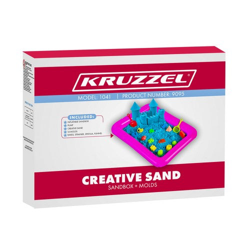Креативен пясък - пясъчник + формички 22712