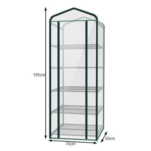 Мини оранжерия от фолио - 5 рафта 23359