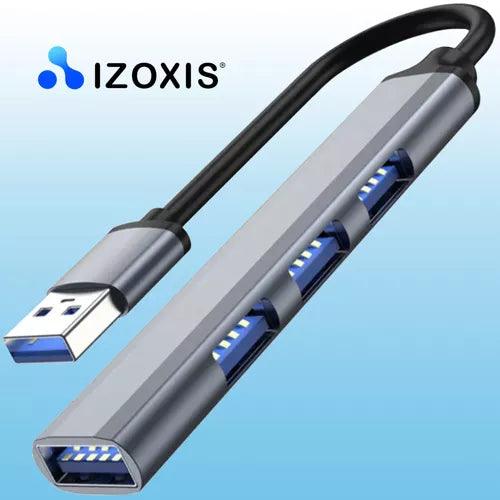 ХЪБ USB- 1 порт 3.0 + 3 порта 2.0 Izoxis 23316