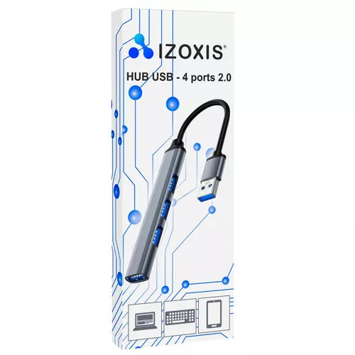 ХЪБ USB- 1 порт 3.0 + 3 порта 2.0 Izoxis 23316