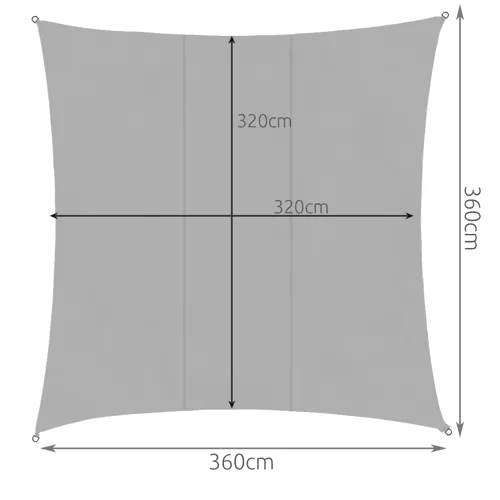 Платно за сенник 3.6х3.6м Gardlov 23164