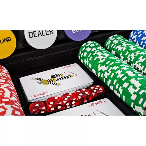 Покер - комплект от 500 чипа в кутия HQ 23529