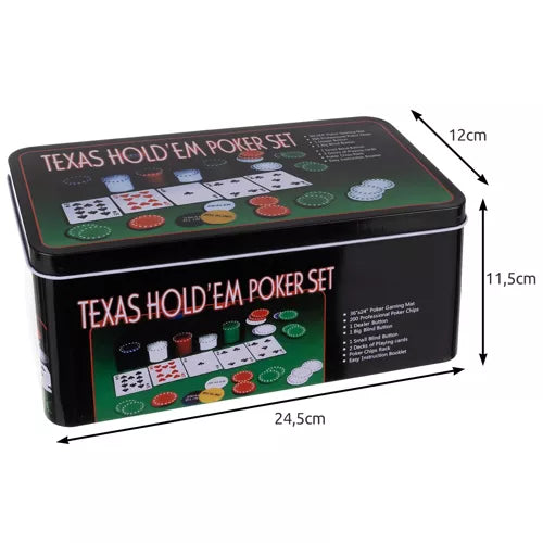 Комплект за покер TEXAS 23539