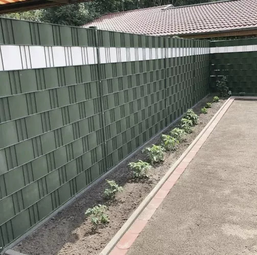 Оградна лента 19cmx35m 450g/m2 зелена 23699