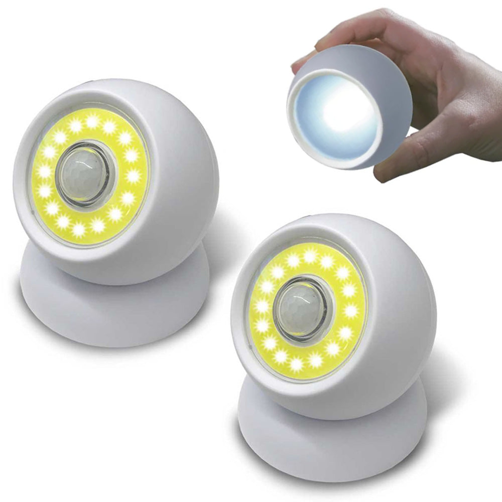 2x COB 360 LED батерийна магнитна лампа