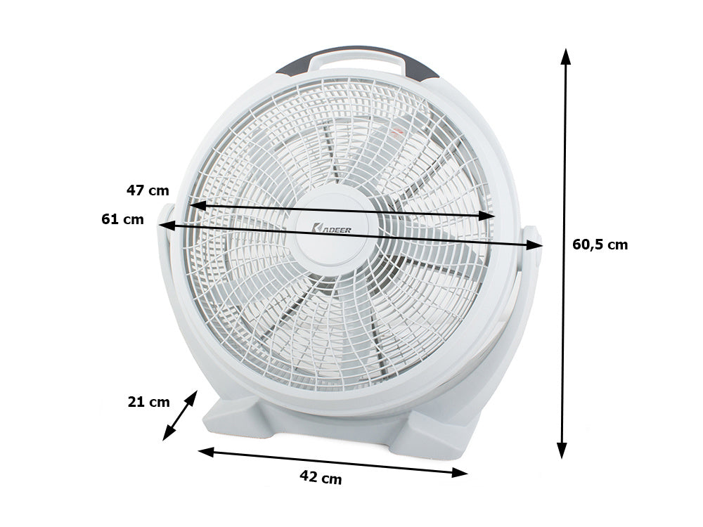 Подов вентилатор Silent Powerful Windmill 110w 20