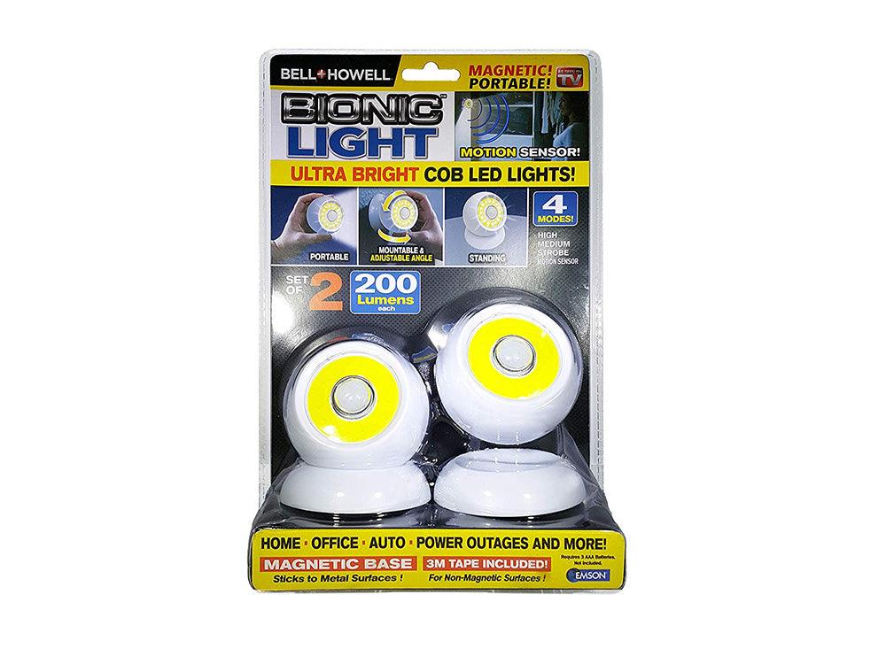 2x COB 360 LED батерийна магнитна лампа - ELIARD.BG