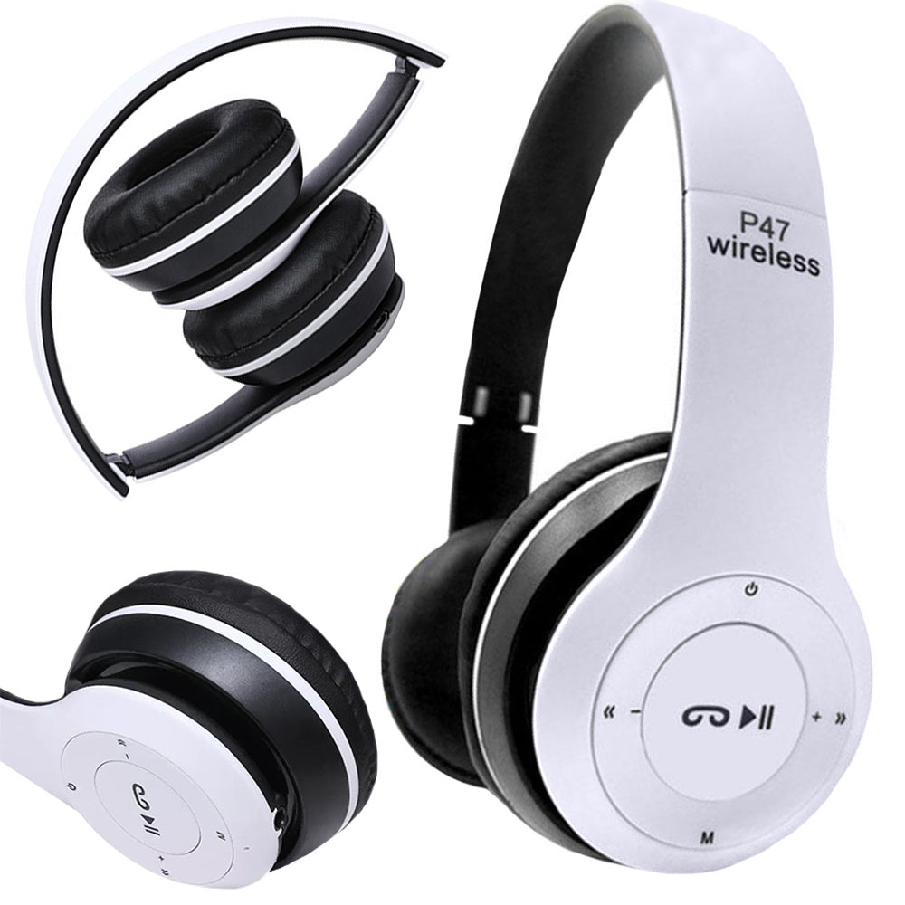 Безжични слушалки p47 bluetooth mp3 микрофон