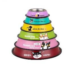 DOG BOWL WITH TEXT 16 (200)