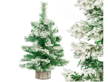 ARTIFICIAL CHRISTMAS TREE WITH SNOW 50CM (20)