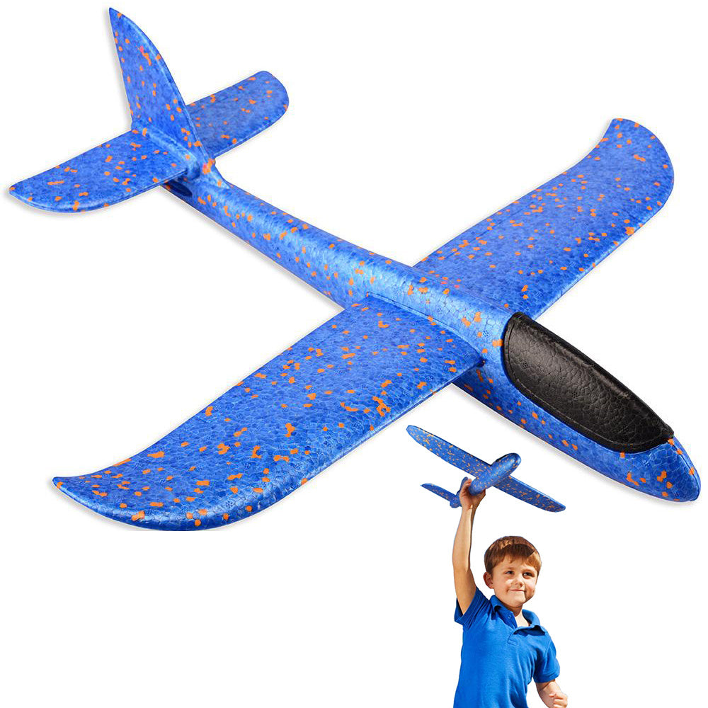 Polystyrene aeroplane glider styrofoam dart throwing model aeroplane