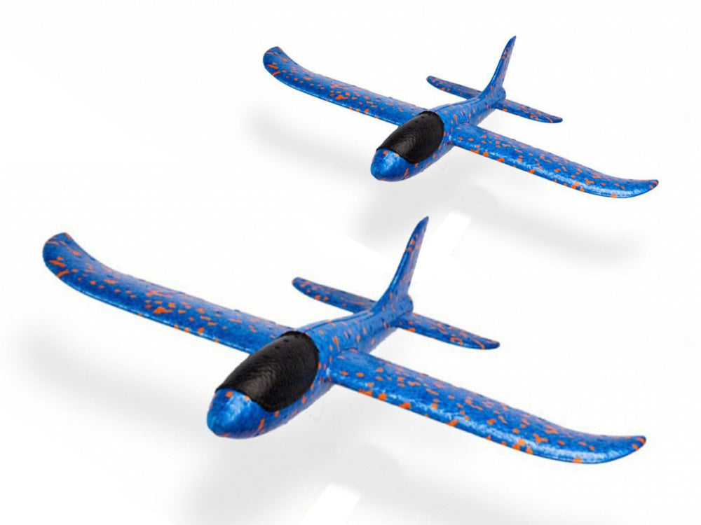 Blue aircraft styropian glide big styropian 47c