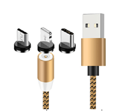 ЗЛАТЕН МАГНИТЕН USB КАБЕЛ (200)