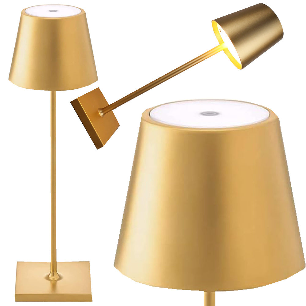 Настолна нощна лампа, сензорна лампа, 3-степенна висока безжична usb