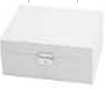 JEWELRY BOX 23X17X9 WHITE (20) GAB_B