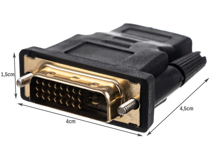 DVI към HDMI M / Ż адаптер