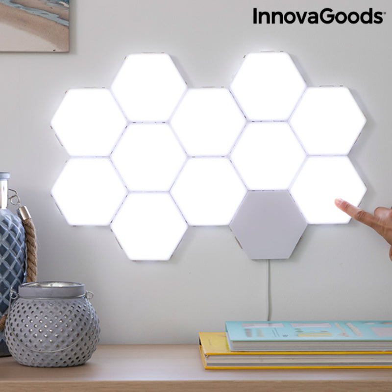 Комплект Модулни Магнитни и Сензорни LED Панели Tilight InnovaGoods (опаковка от 3)