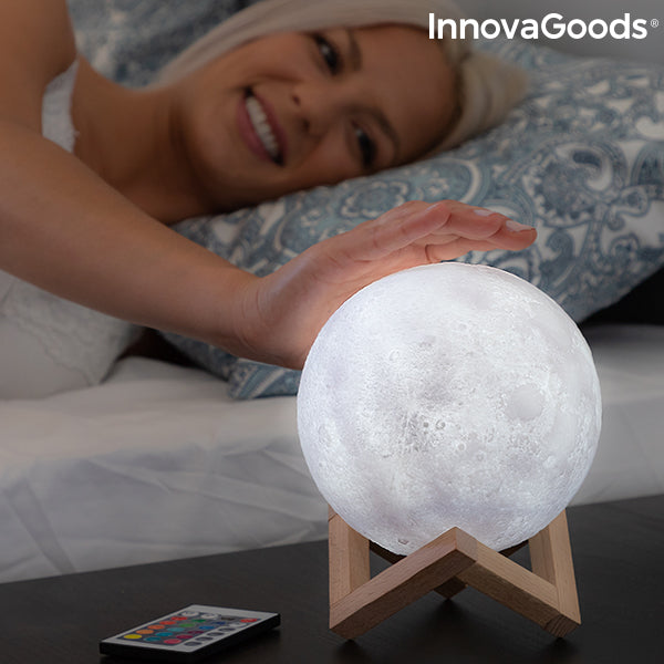 LED презареждаща се лампа Луна Moondy InnovaGoods