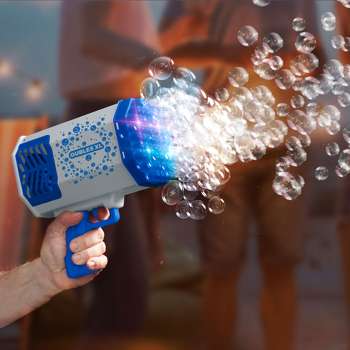 Гигантски Пистолет за Балончета с LED Gubles XL InnovaGoods