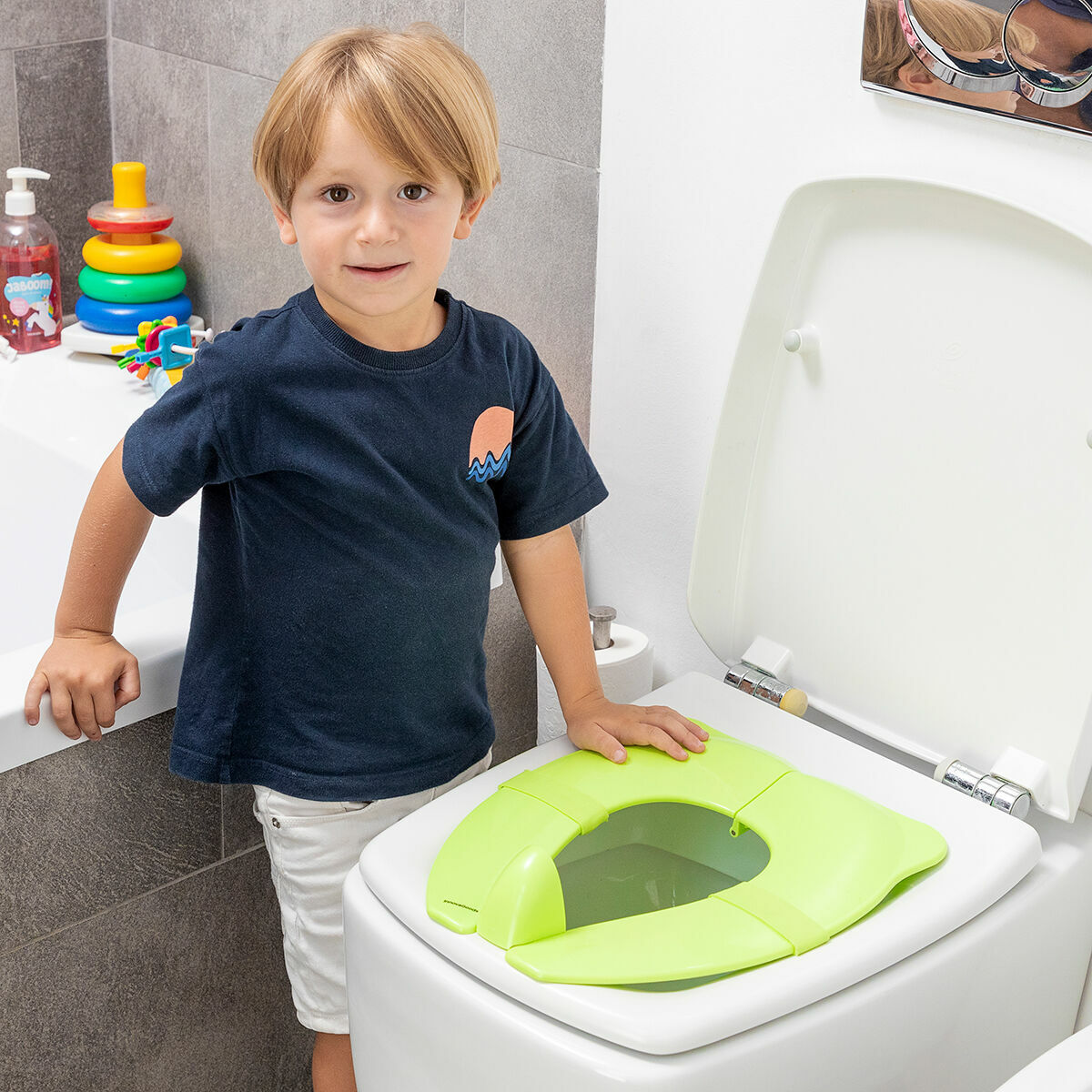 Сгъваема детска дъска за тоалетна чиния Foltry InnovaGoods