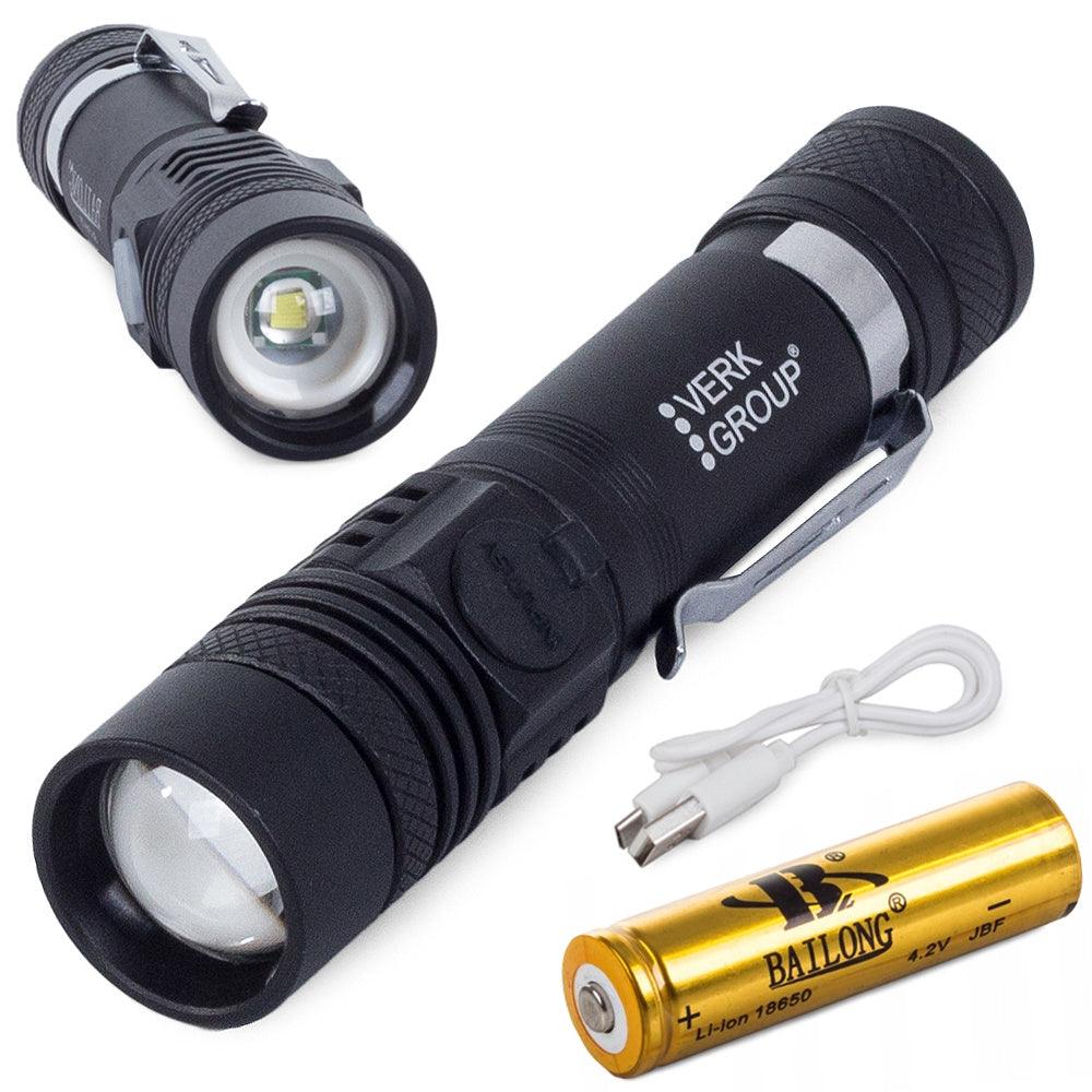 Bailong тактически led cree zoom фенер XM - L T6 - ELIARD.BG