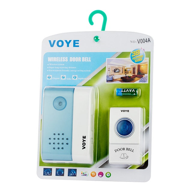 Безжичен Wireless звънец за врати Voye V004A