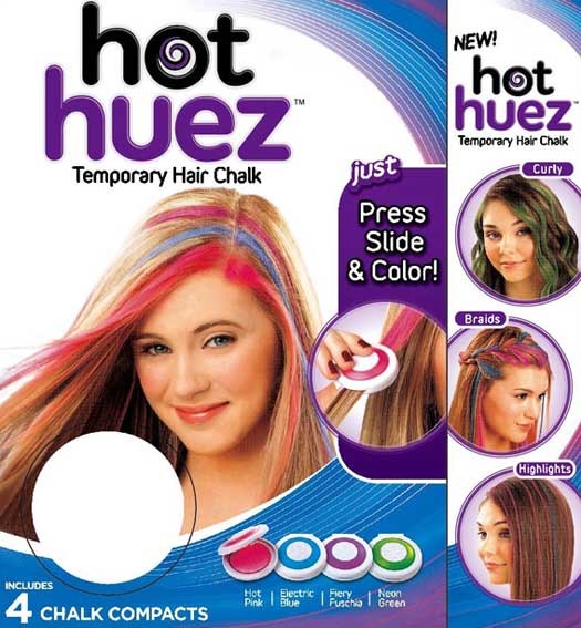 Hot Huez система за лесно боядисване на кичури