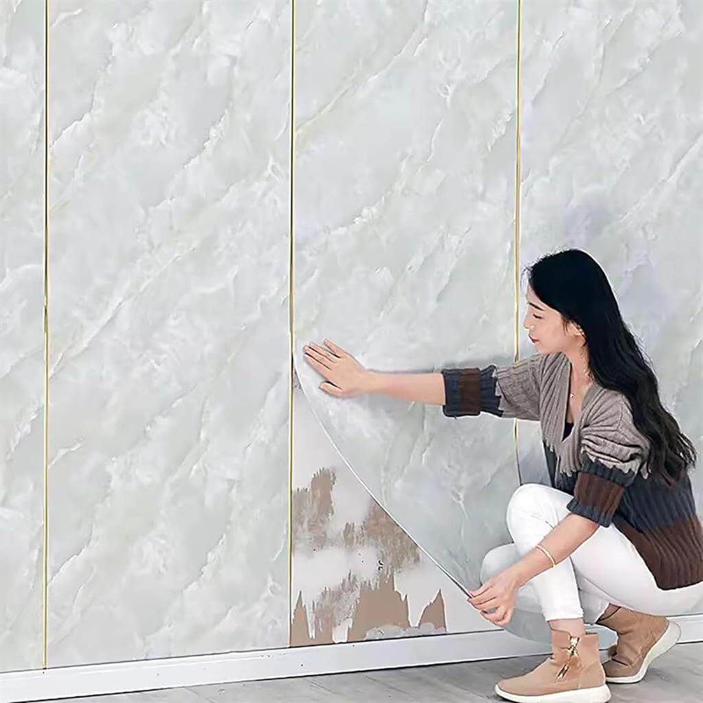 Интериорен панел за стена Декоративен PVC, 300х60 см.
