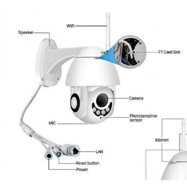 Камера със сензор за движение WI FI SMART CAMERA IP0005