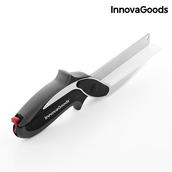 Кухненска ножица с дъска InnovaGoods - inspired by Clever Cutter