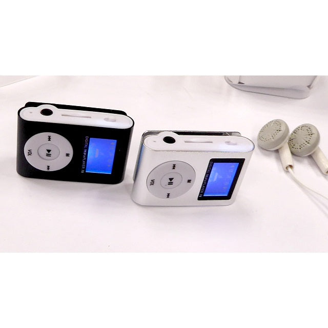 MP3 player със екран и стерео слушалки