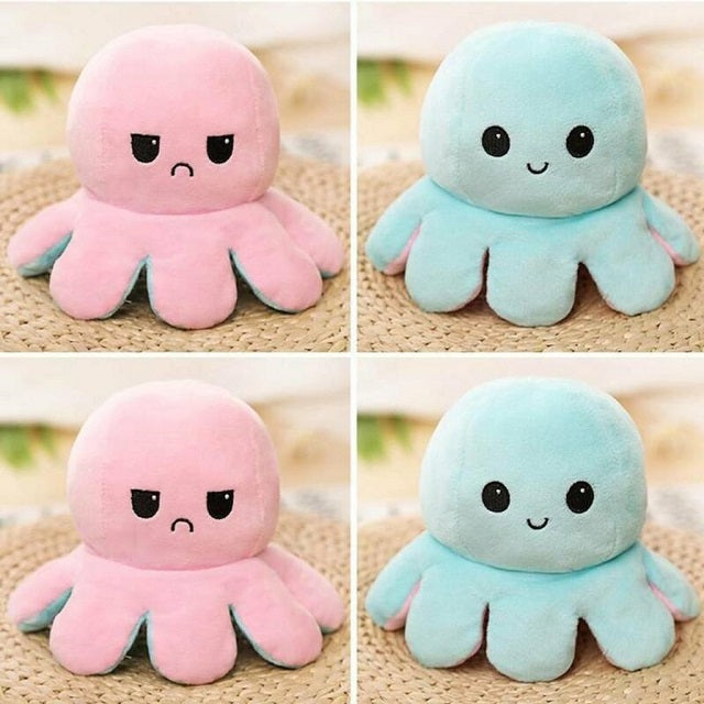 Плюшен октопод с две лица Reversible Octopus Plush