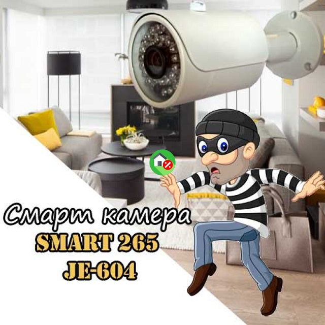 Смарт камера за видеонаблюдение Smart 265 JE-604