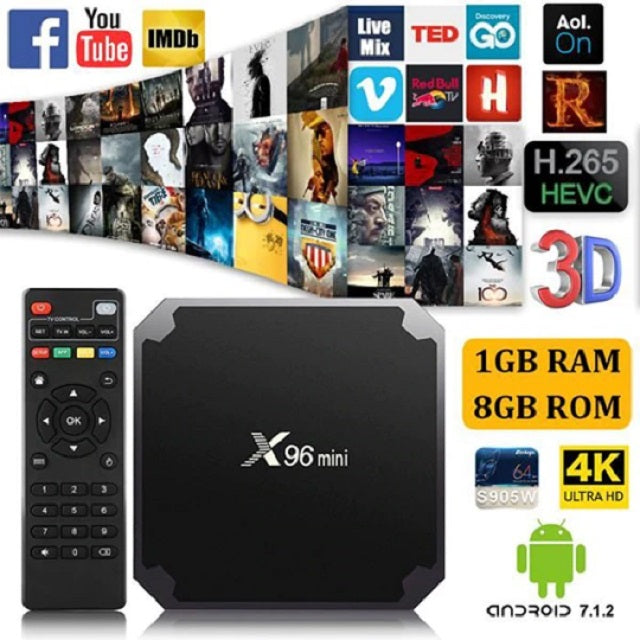 Смарт ТВ бокс - Smart TV BOX X96 mini