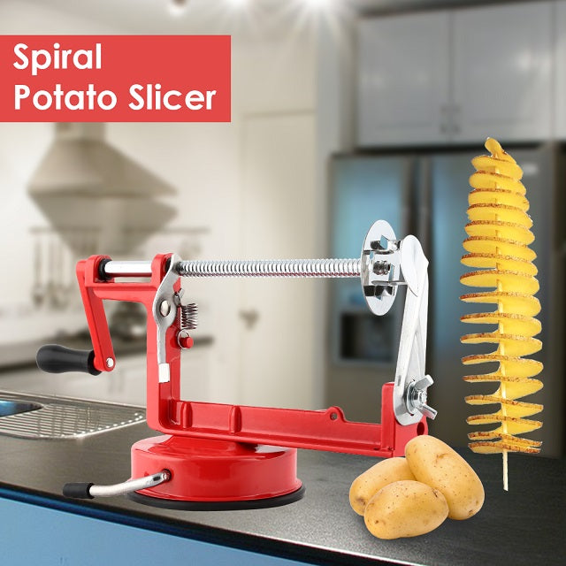 Уред за спираловидно рязане на картофи Spiral Potato Chips Slicer