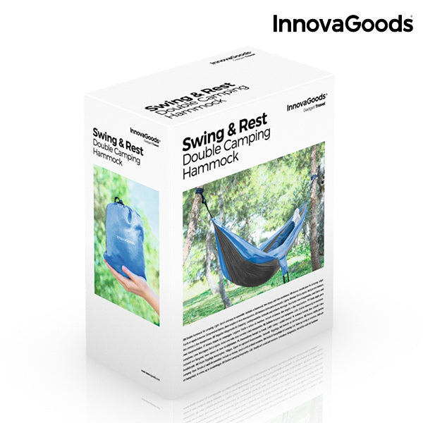 Двоен Хамак за Къмпинг Swing &amp; Rest InnovaGoods